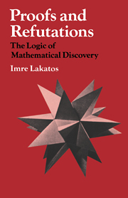 Cover of Proofs and Refutations