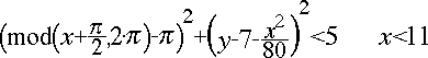 formula for “dark leaves”portion of “Forest’s Edge” graph