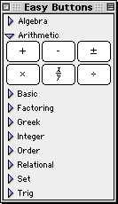 Arithmetic Easy Buttons