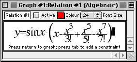 4-term McLaurin polynomial approximation error