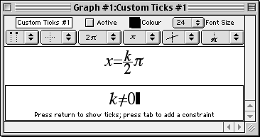 Custom ticks in multiples of pi/2