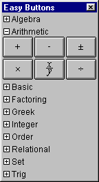 Arithmetic Easy Buttons