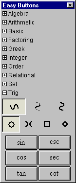 Trig Easy Buttons - Circle Functions