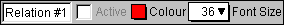 The parameter bar of an algebraic window