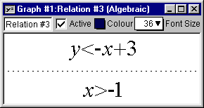 Relation #3 for the simultaneous system