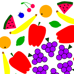Fruits Galore, by Kira Seidel