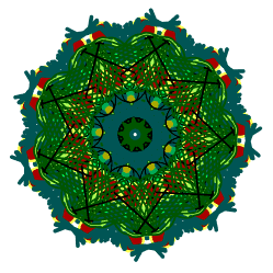 Scarab Mandala, by Jessica Atkinson