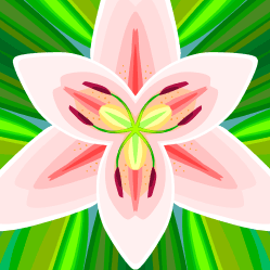 Blooming Lily, by Elizabeth Alexandra